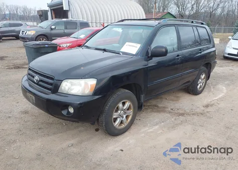 2006 Toyota Highlander V6 from USA, damaged, VIN JTEEP21A560145981